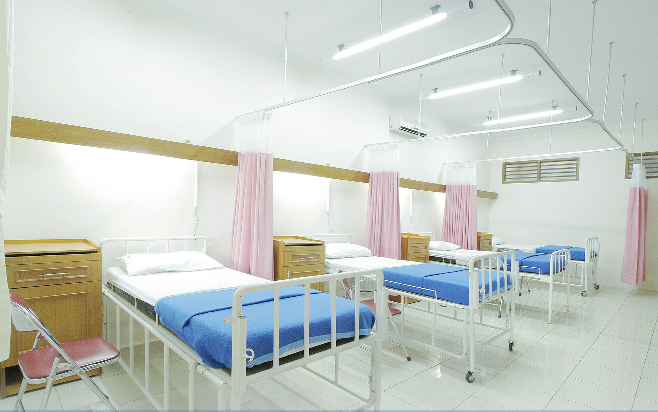 Klinikflur, Platzhalter